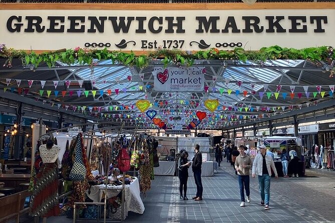 Greenwich, London: Real-world Adventure Game - Greenwich Market: food, color, and a useful pause