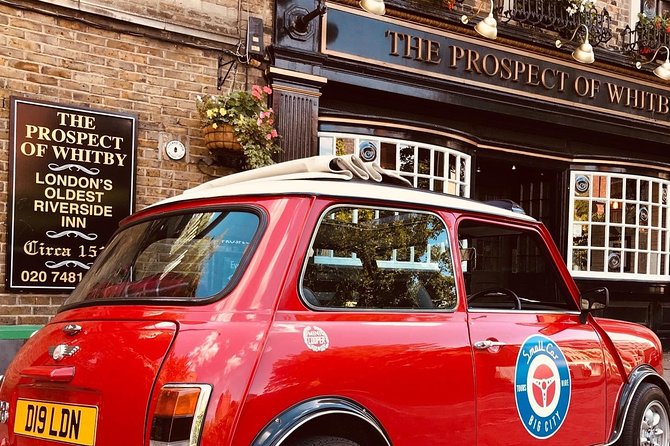 Half Day Tour in a classic Mini Cooper - Borough Market and a quick artisan coffee