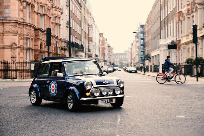 Half Day Tour in a classic Mini Cooper - One New Change for city views