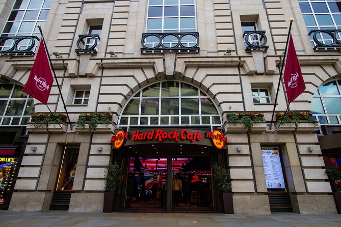 Hard Rock Cafe Piccadilly Circus with Set Menu for Lunch or Dinner - What the two-hour visit actually includes
