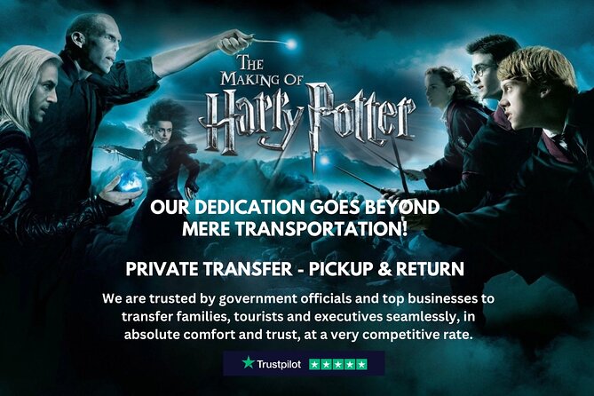 Harry Potter Tour of Warner Bros Studio Transfer - Pickup Return - Key points to know before you book