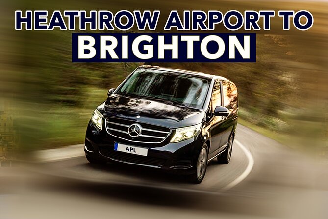 Heathrow Airport to Brighton private taxi transfers - The roughly one-hour road to Brighton