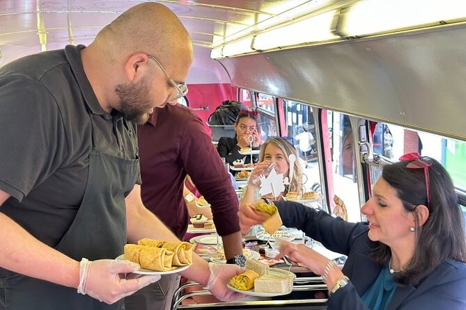 "Here We Go Again" London Afternoon Tea Bus - What the ABBA tea bus is really offering