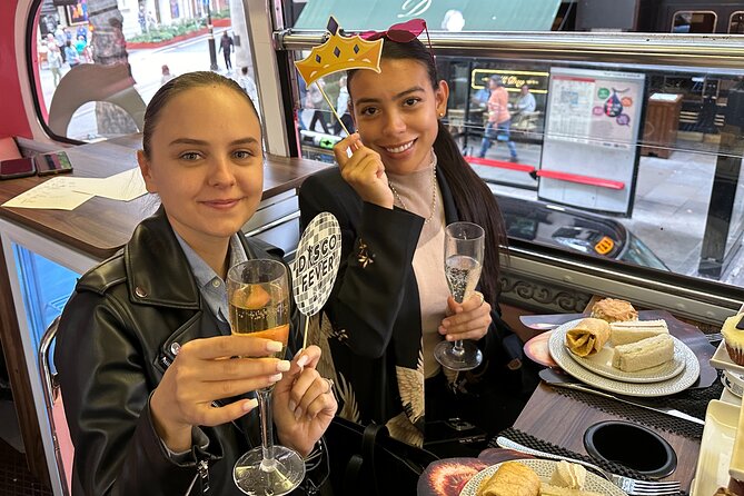 "Here We Go Again" London Afternoon Tea Bus - Afternoon tea with four menu choices