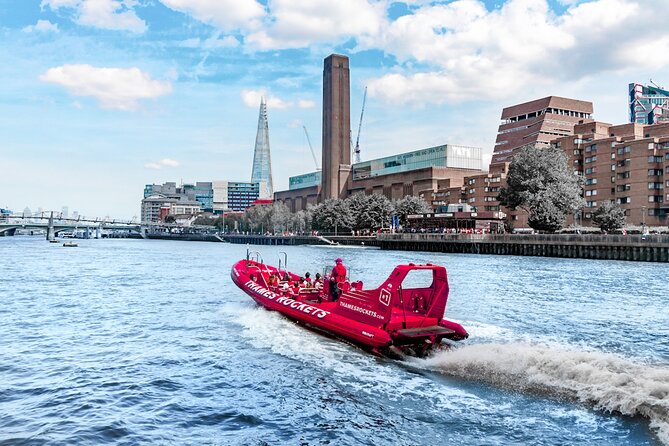 High-Speed Thames River Speedboat in London - When the Thames becomes a speed course