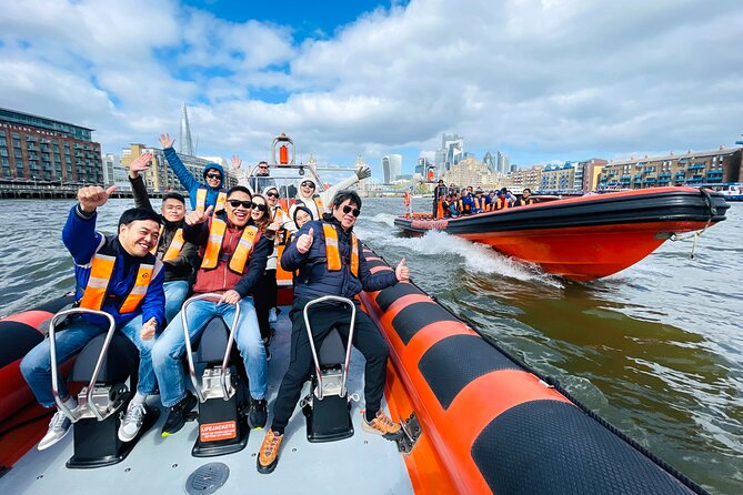 Iconic Sights of London: High-Speed Boat Trip - The O2 turn and the return run