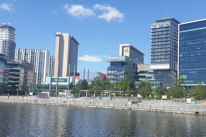 Inspirational guided walking tour of Media City & The Quays - Rowing, fishing, and a different side of the canal