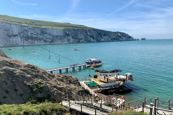Isle of Wight Guided Day Tour from London - Sandown adds another broad beach and a little browsing