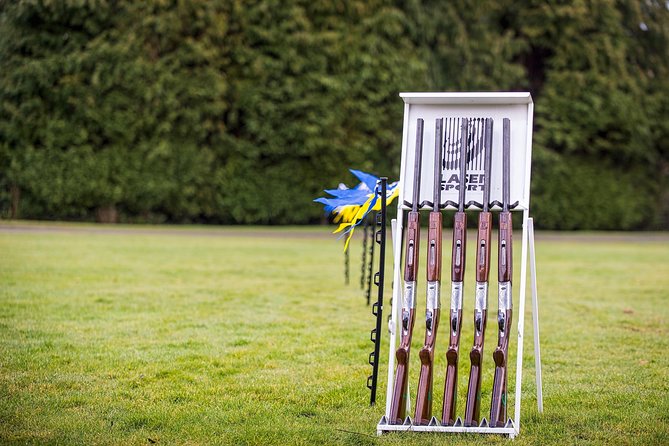 Laser Clay Shooting - A covered activity for uncertain Herefordshire weather