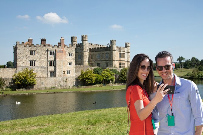 Leeds Castle Canterbury and Dover Private Tour from London - Leeds Castle: a royal setting with room to breathe