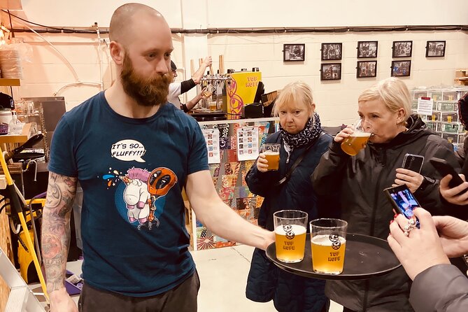 Liverpool's Brewery Bus Tour– 4 Breweries, 12 x Craft Beer & Food - Key points at a glance