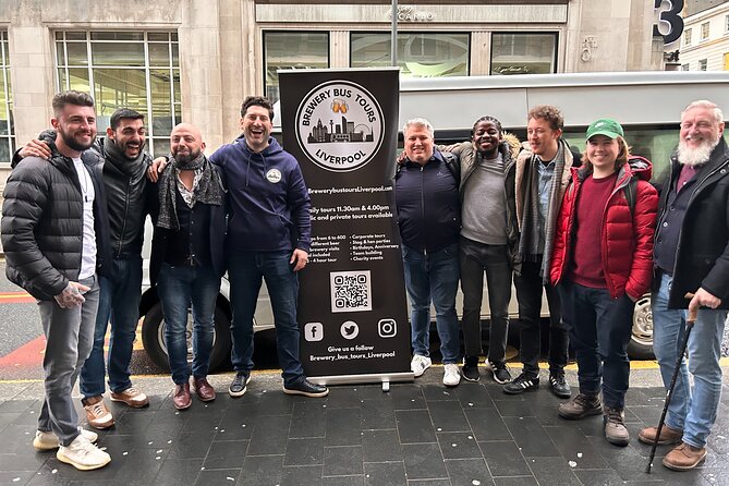 Liverpool's Brewery Bus Tour– 4 Breweries, 12 x Craft Beer & Food - Stop one: getting your bearings with a broad tasting