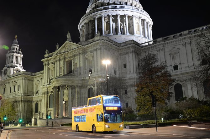 London by Night Sightseeing Tour - Open Top Bus - Piccadilly, Fortnum & Mason, and Piccadilly Circus