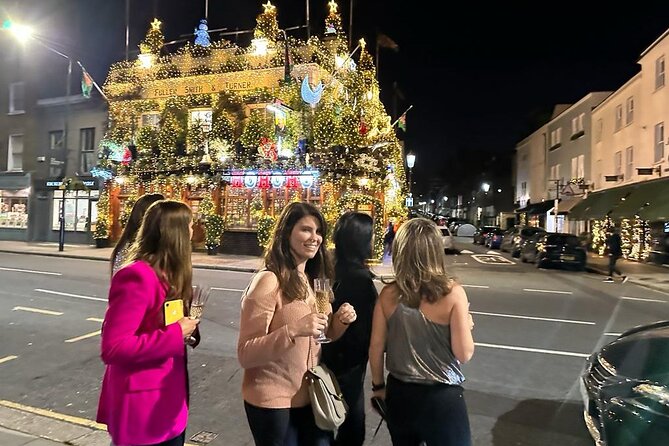London by Night Taxi Tour - Westminster Abbey and Parliament after sunset