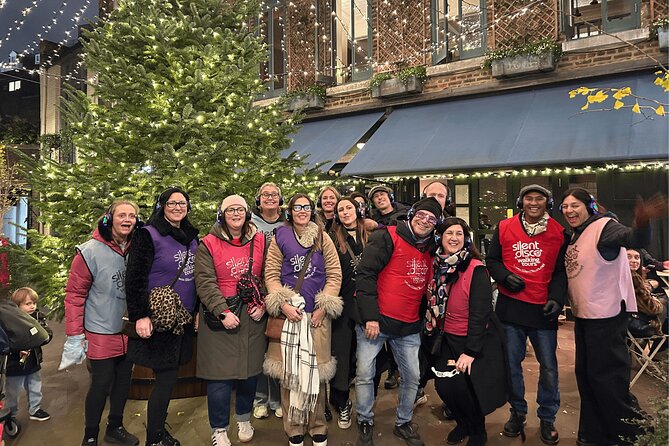 London Christmas Lights Guided Tour With Christmas Music - Neal’s Yard, the quick photo stop