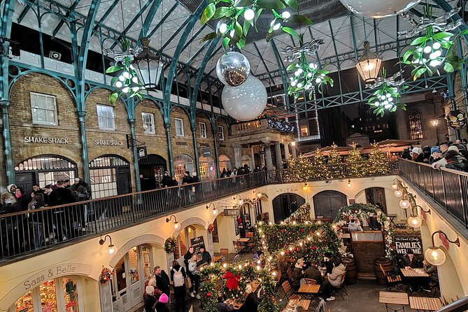 London Christmas Sparkle Private Walking Tour - Liberty London and Carnaby Street change the mood