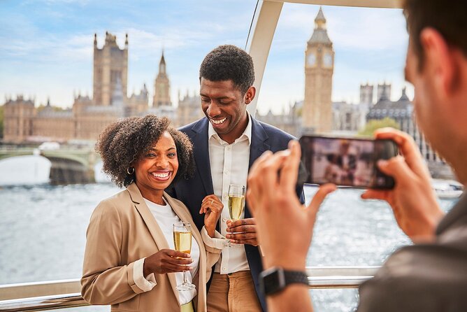 London Eye - Champagne Experience Ticket - The views: Big Ben, St. Paul’s, and the Thames