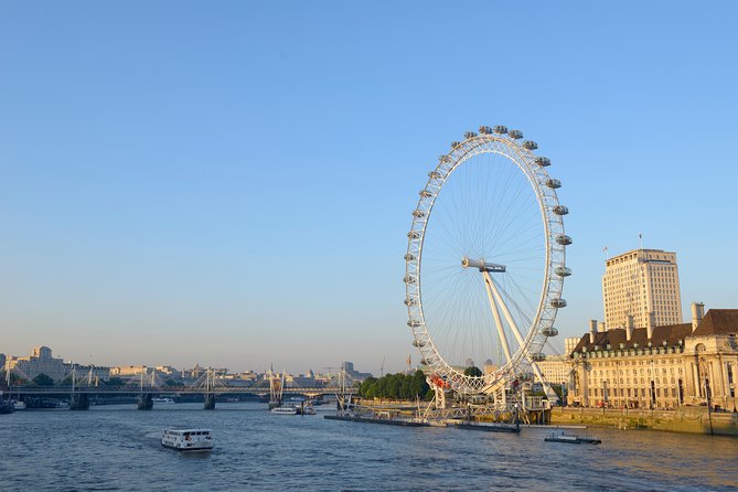 London Eye Fast-Track Ticket with Hop-On Hop-Off Tour and River Cruise - London Eye fast-track entry at Westminster Bridge