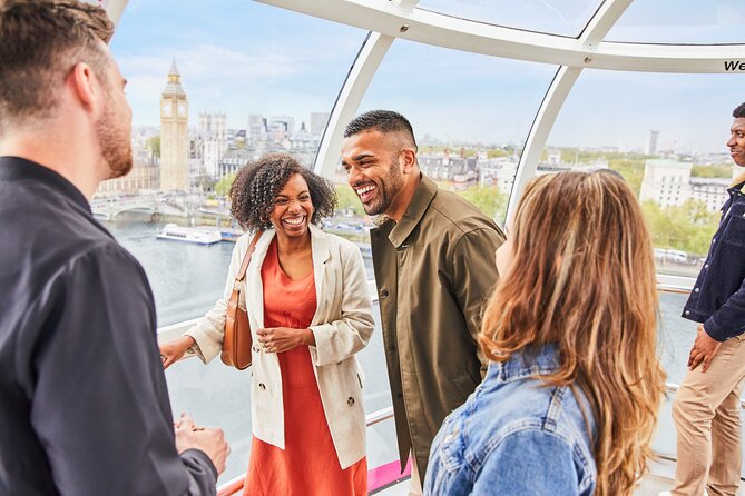 London Eye Fast-Track Ticket - Boarding the air-conditioned capsule