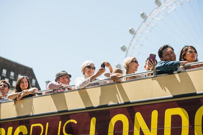London Eye Ticket, Big Bus Hop-on Hop-Off Tour & River Cruise - Buckingham Palace and the parks route
