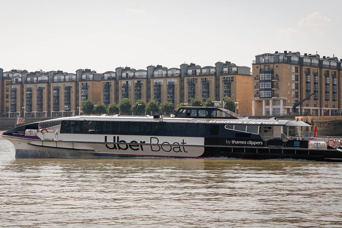 London: Hop-On Hop-Off 1 Day River Thames Adventure - Uber Boat - Canary Wharf and the modern Thames
