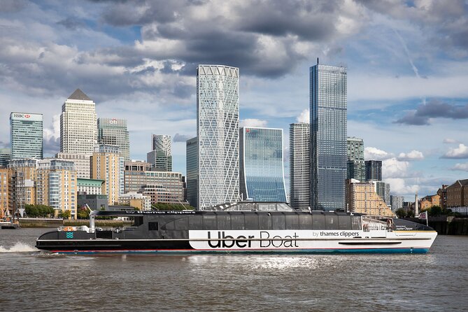 London: IFS Cable Car + Uber Boat Hop-On Hop-Off 1 Day River Pass - How the one-day pass works on the Thames