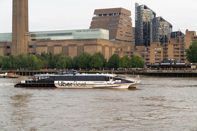 London: IFS Cable Car + Uber Boat Hop-On Hop-Off 1 Day River Pass - Battersea Power Station brings a modern change of scene