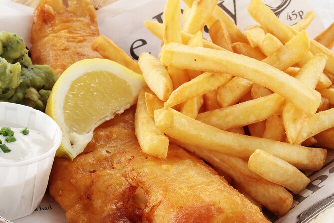 London: London Food Tour of Soho & Covent Garden - British classics, from fish and chips to pork pies