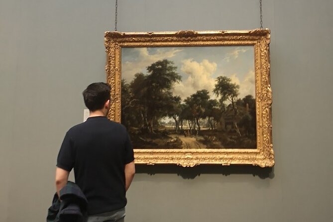 London: National Gallery English Audio Tour with free fast Entry - Using the phone audio guide inside