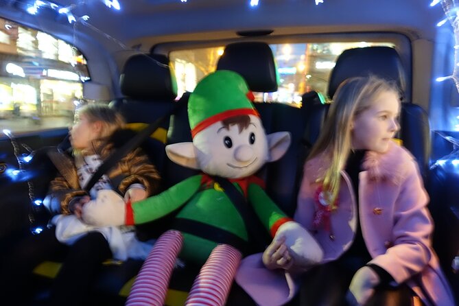 London Private Christmas Lights Taxi Tour with Pick Up - Carnaby Street adds color and smaller lanes