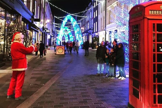 London Private Christmas Lights Taxi Tour with Pick Up - Oxford Street brings the biggest crowds