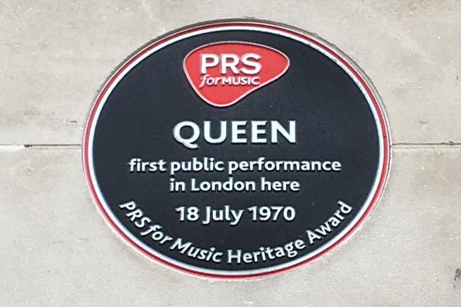 London Rock Legends Tour including Abbey Road - Punk London and Queen in the city