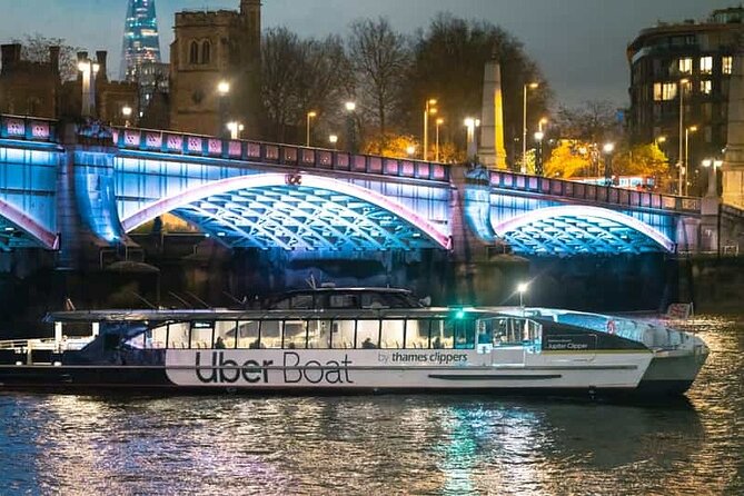 London Roundtrip Thames Cruise Uber Boat by Thames Clippers - What this Thames boat ride really is