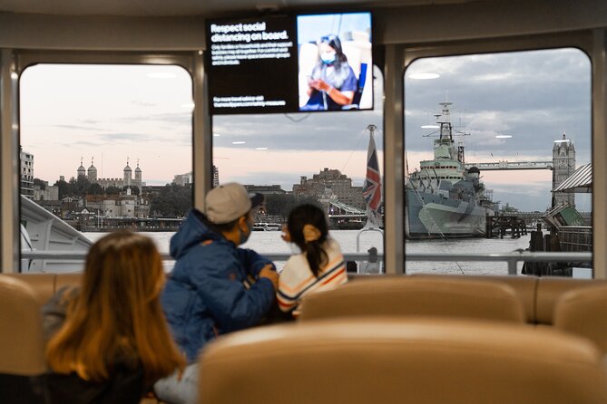 London Roundtrip Thames Cruise Uber Boat by Thames Clippers - Who should book this experience?