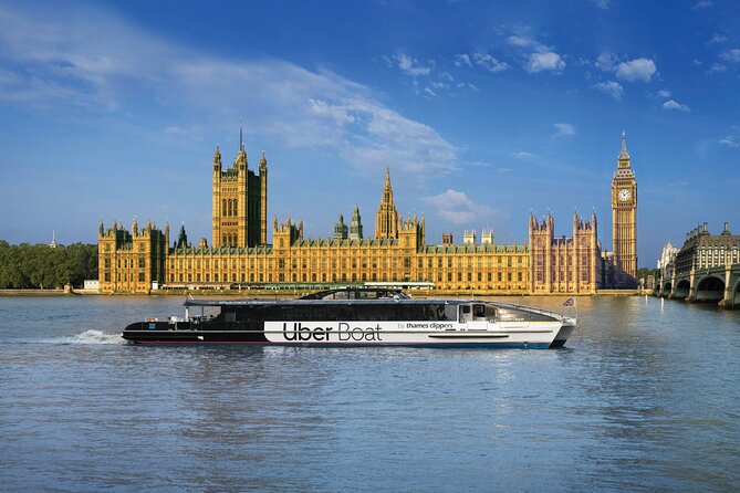 London Roundtrip Thames Cruise Uber Boat by Thames Clippers - How the route works between Battersea and Barking Riverside