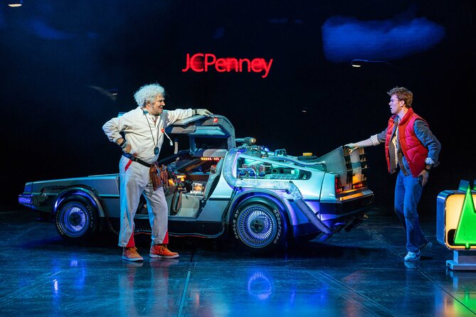 London Theatre: Back To The Future The Musical - Special effects, smoke, and pyrotechnics
