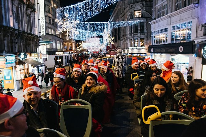 London Tootbus Christmas Lights Tour - London Christmas lights from a double-decker seat