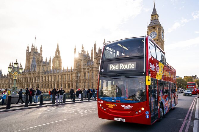 London Tour Hop-on Hop-off Bus with Optional Thames River cruise - Tower Hill and the riverside sights