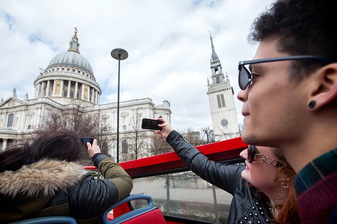 London Tour Hop-on Hop-off Bus with Optional Thames River cruise - Hyde Park, Marble Arch, and Park Lane