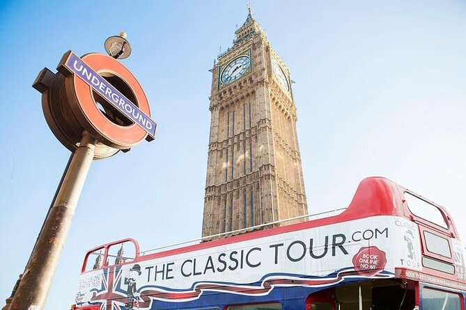 London Vintage Bus Tour: Live Comedy Sightseeing Show - Beginning at Northumberland Avenue
