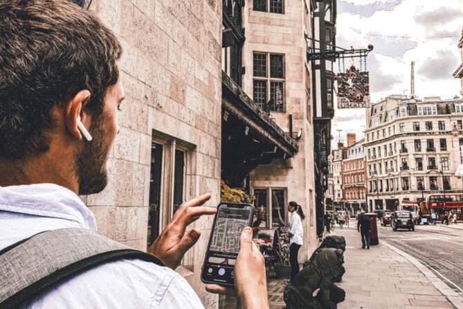 London Walks - 12 Self-Guided Audio Walking Tours - The app setup needs careful attention