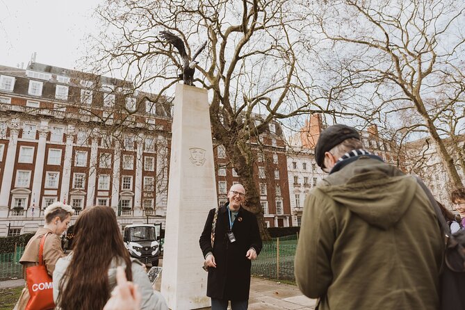 London:Winston Churchill Walking Tour with WII War Rooms Entrance - Boudicca, memory, and wartime symbolism