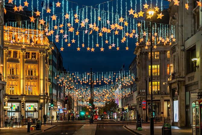 Magical London Christmas Lights Walking Tour with a Londoner - Burlington Arcade offers a quieter note of elegance