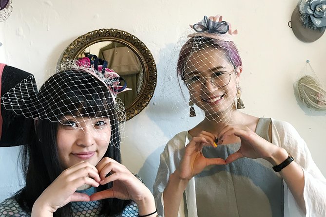 Make a Fascinator Hat with a Designer in London - A patient teacher and a relaxed creative pace