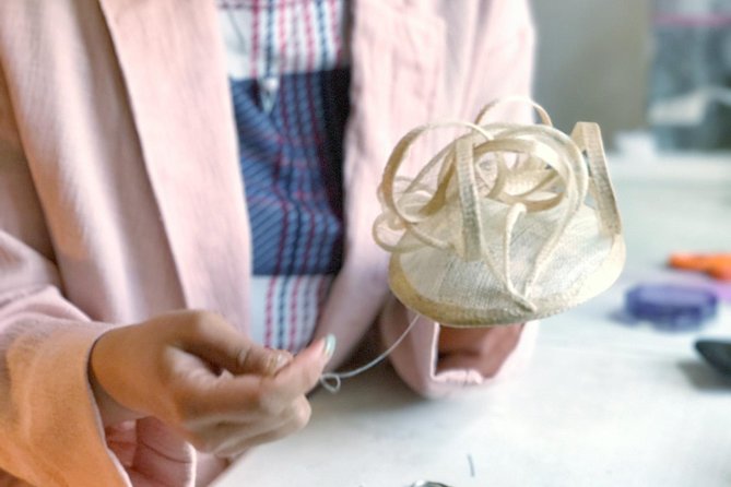 Make a Fascinator Hat with a Designer in London - Price, group size, and practical value