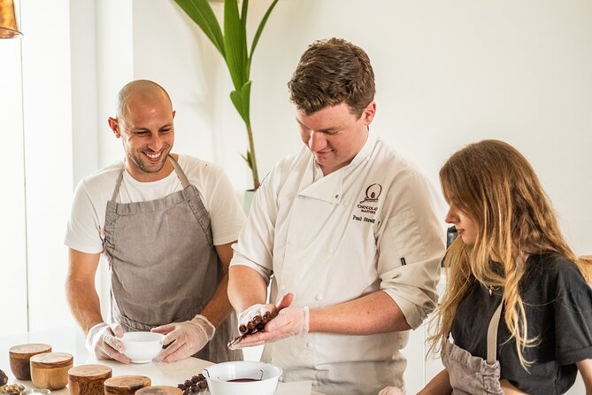 Melt's Amazing Bonbons making in Notting Hill - The hands-on bonbon work