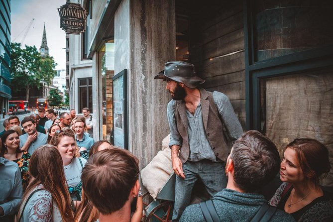 Moonshine Saloon: Western Cocktail Experience in London - Getting fitted by the town tailor