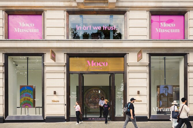 Official tickets: Moco Modern & Contemporary Art Museum - Contemporary Masters, from Banksy to KAWS