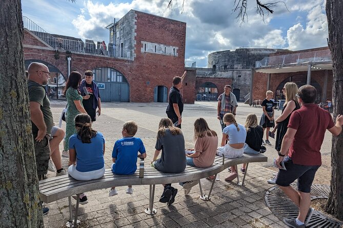 Old Portsmouth Historical Walking Tour - an infernal den of Diabolical Demons - Starting at Landport Gate and entering Old Portsmouth