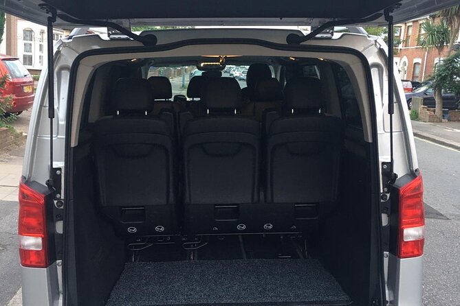 One Way Taxi Transfer from Southampton Port to Heathrow Airport - Vehicle space and luggage: read the group limit carefully